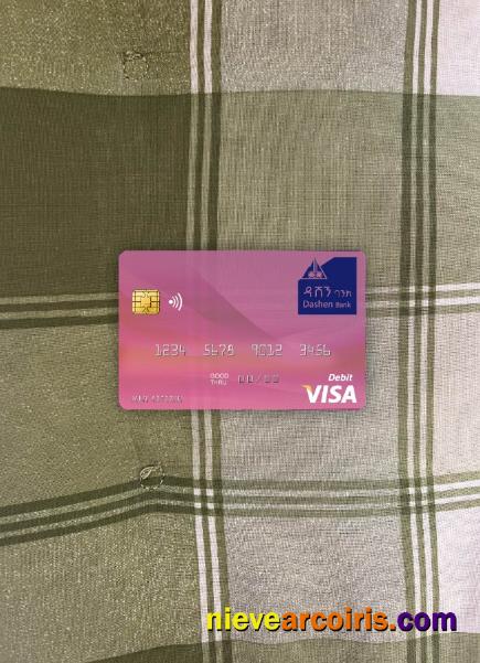 Ethiopia Dashen Bank visa debit card photolook
